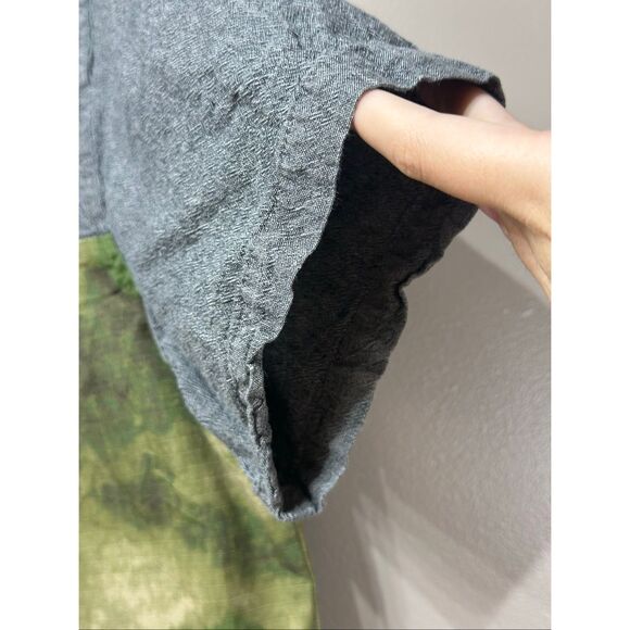 NWOT Crooks & Castles Green Map Tree Camo Short Sleeve Button Up Shirt Men's XL - Picture 3 of 12